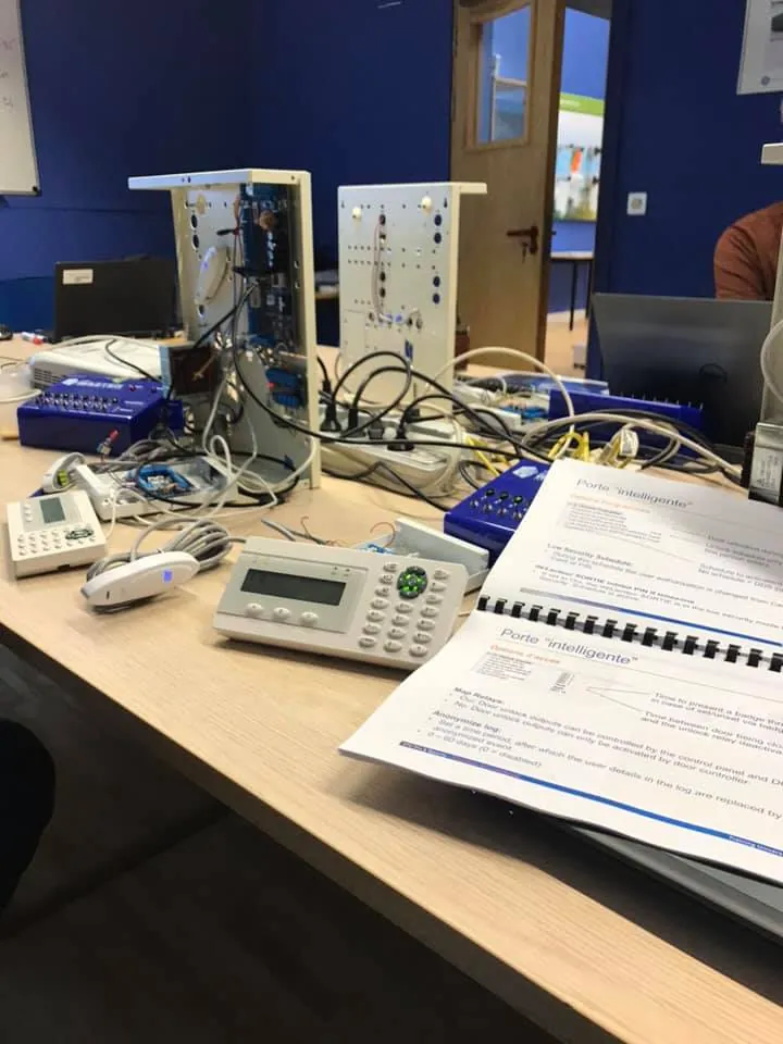 Programmation du matériel avant pose